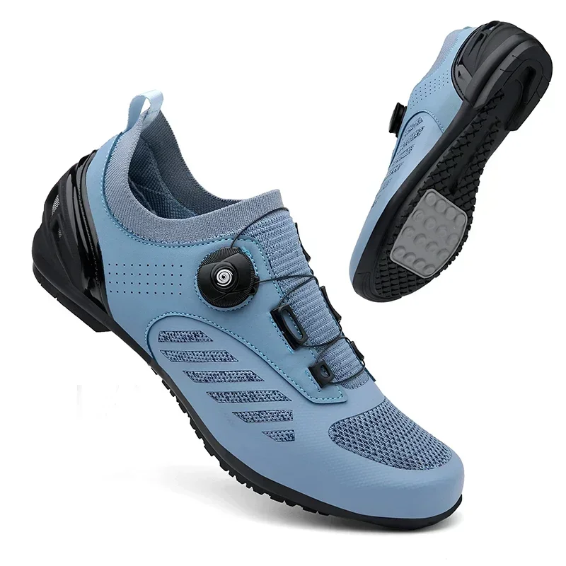 Road Bike Cleats - ACKOOR Lock-Free Fahrradschuhe für Flachpedale –