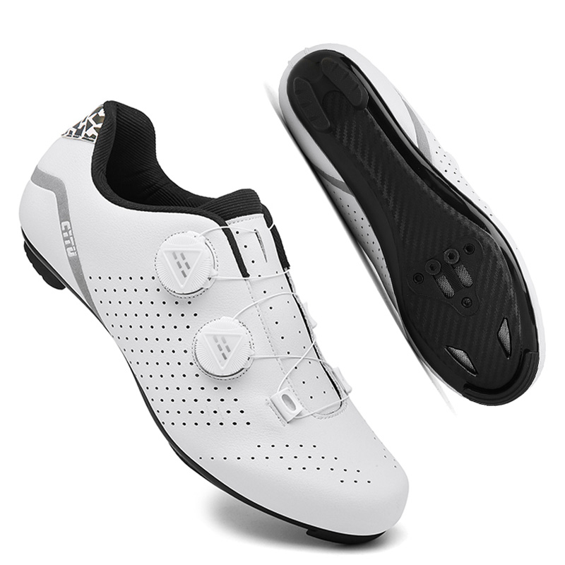 Road Bike Cleats - Rennrad-Sneaker für Herren und Damen, Sportliche