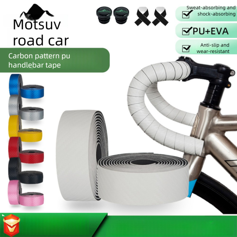 Cycling Gear Bundle - Rennrad-Lenkerband, EVA PU Rutschfest Schweißabsorbierend, Stoßdämpfend