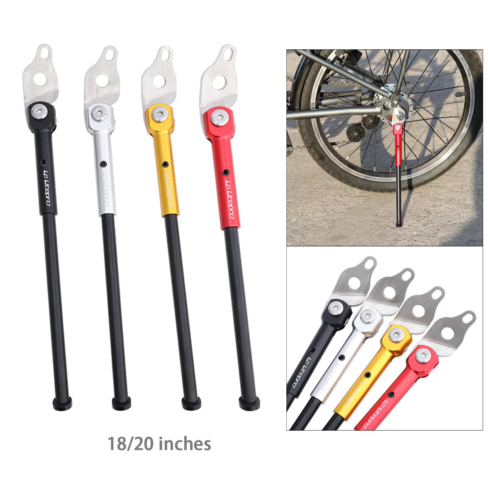 Bicycle Kickstand - Hinterer Klappbarer Fahrradständer Verstellbare Einzelbeinstütze für