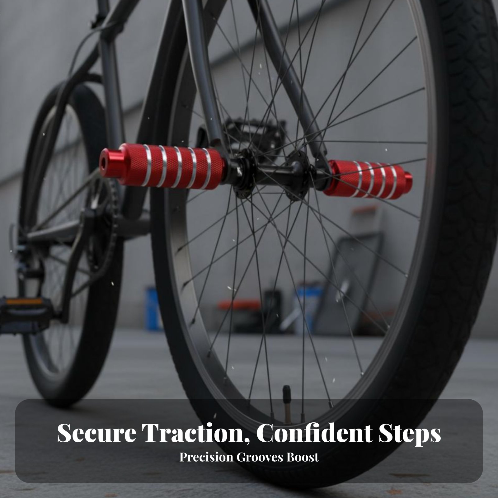 Cycling Gears - 2 Stück Fahrrad-Spindelstifte, hochfeste Aluminium-Fahrradstifte, hintere