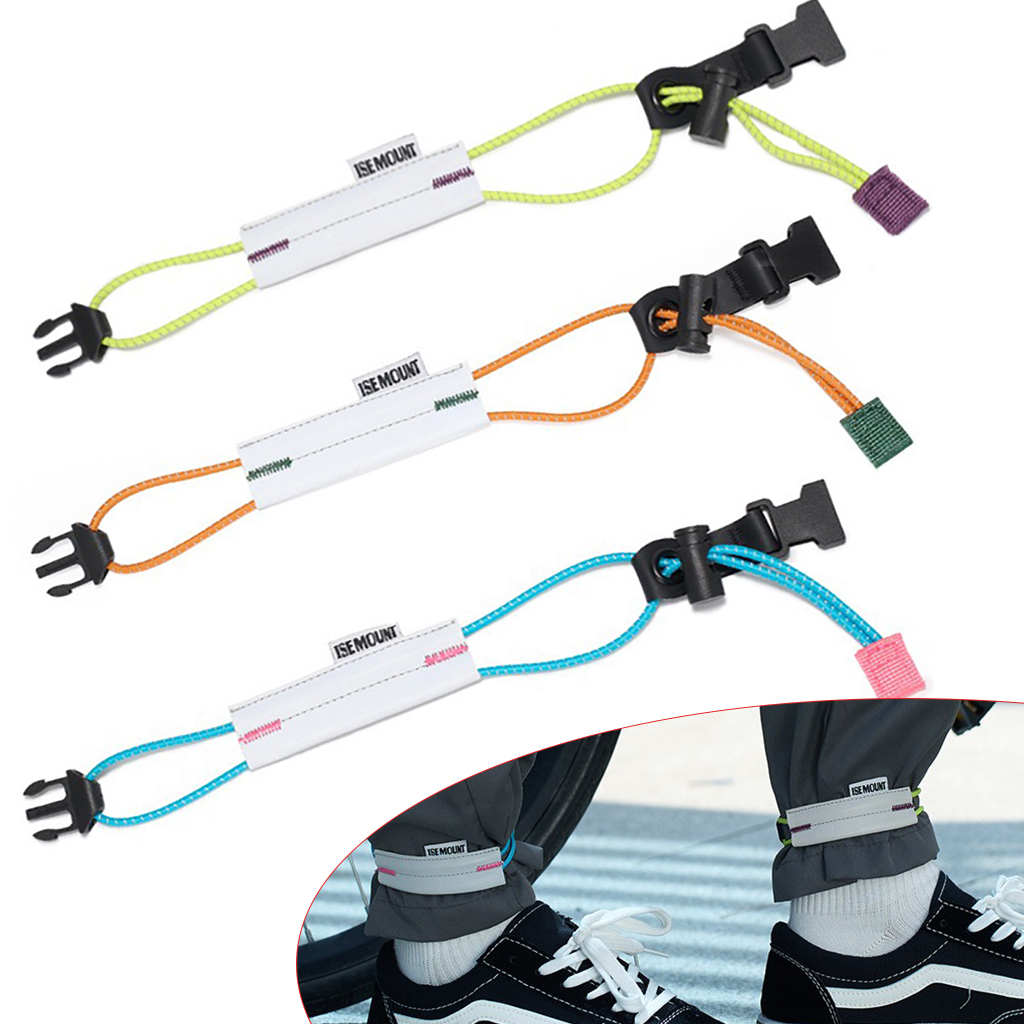 Cycling Gears - Reflektierende Fahrradhose mit Verstellbarem Beinclip, Fluoreszierendes