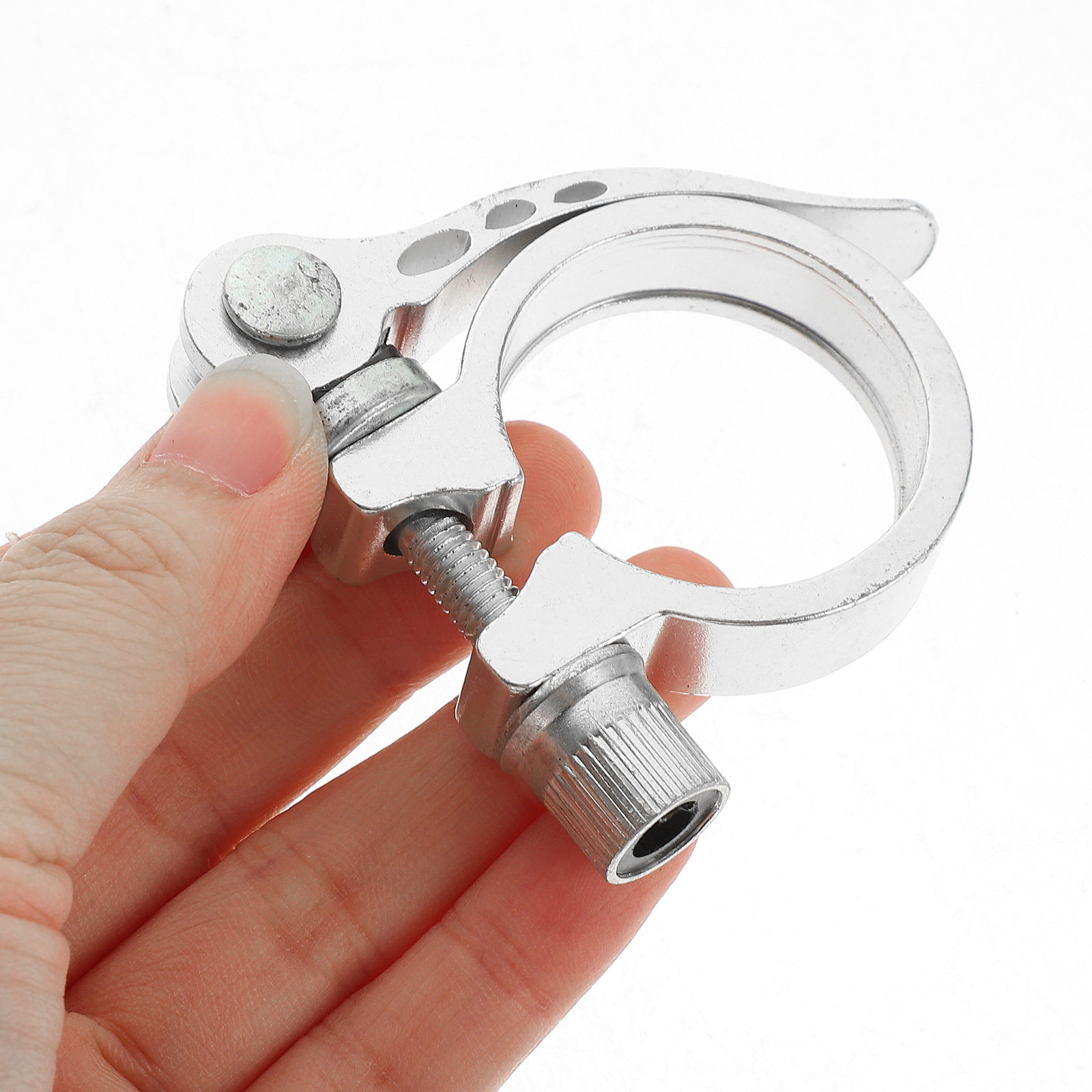 Cycling Gear You Need - 2 Stück Leichte Sattelstützenklemme aus Aluminiumlegierung