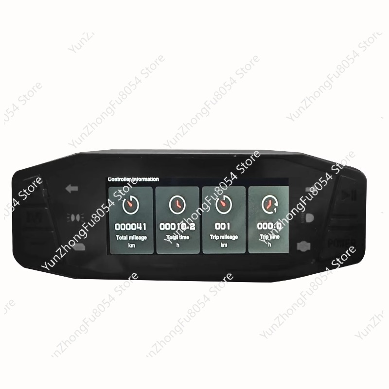 Bike Speedometer - 5PCS 3,13-Zoll Motocross Bike Display Unterstützung