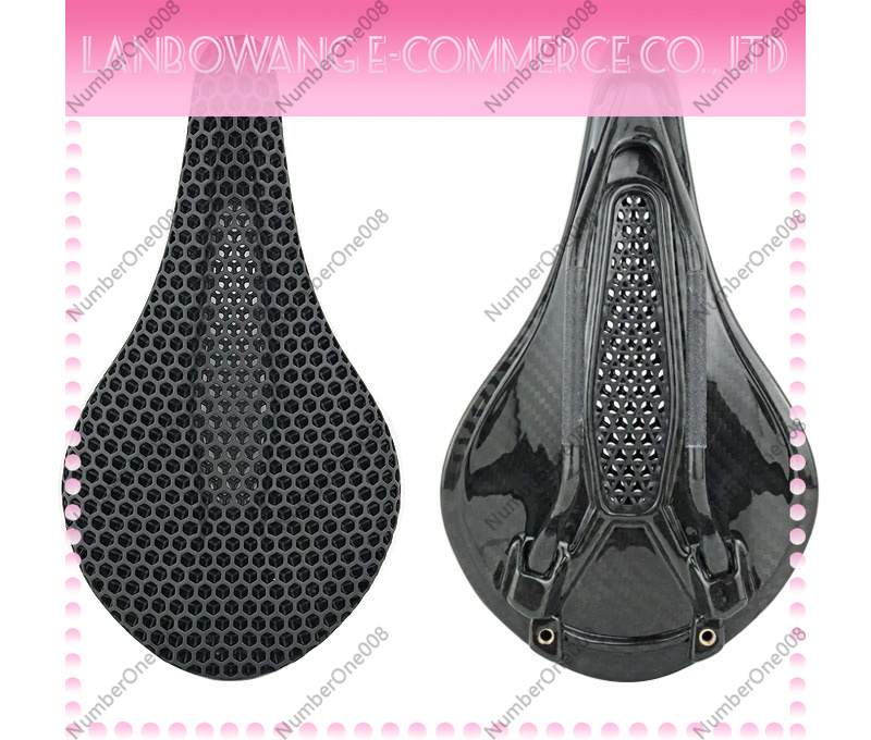 Carbon Fiber Saddle - Fahrrad 3D-Technologie Drucke Carbonfaser Rennrad Mountainbike