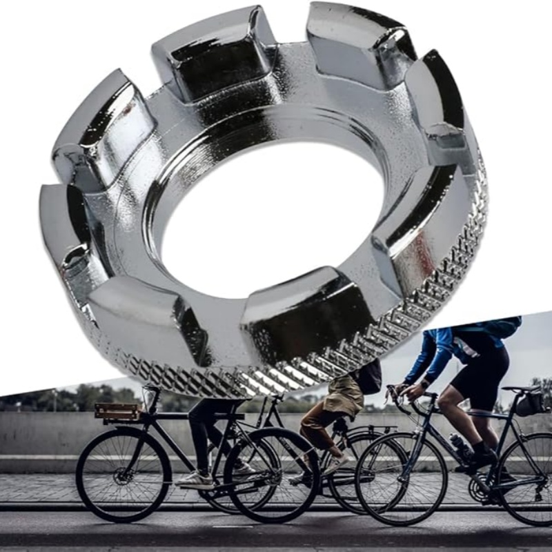 Cycling Gear Gifts - 8-Kant-Speichenschlüssel aus Chrom-Molybdän-Stahl, Rad-Einstellwerkzeug für MTB