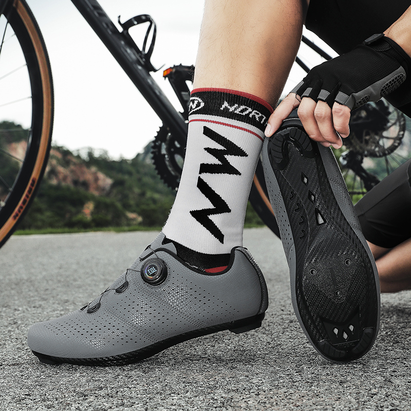 Rennrad Schuhe Männer Grau T88 – Road Bike Cleats Bewertung und Preis