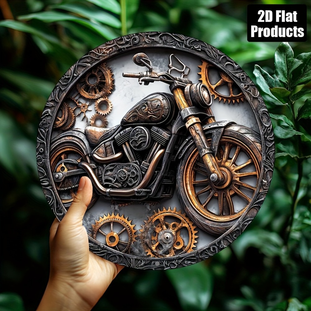 Motorrad-Vintage-Metallschild  – Cycling Gear Gifts Bewertung und Preis