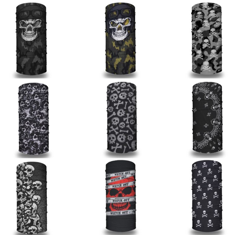 Totenkopf-Muster, Sonnenschutz – Cycling Gear Gifts Bewertung und Preis