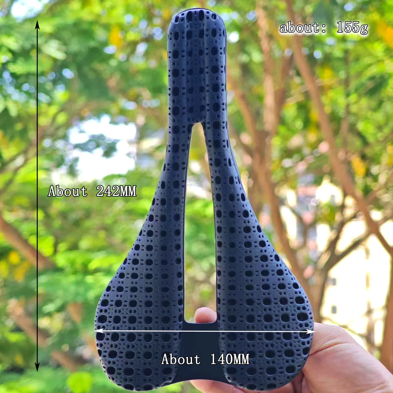 GOLDIX 3D Druck Carbon Sattel  – Carbon Fiber Saddle Bewertung und Preis