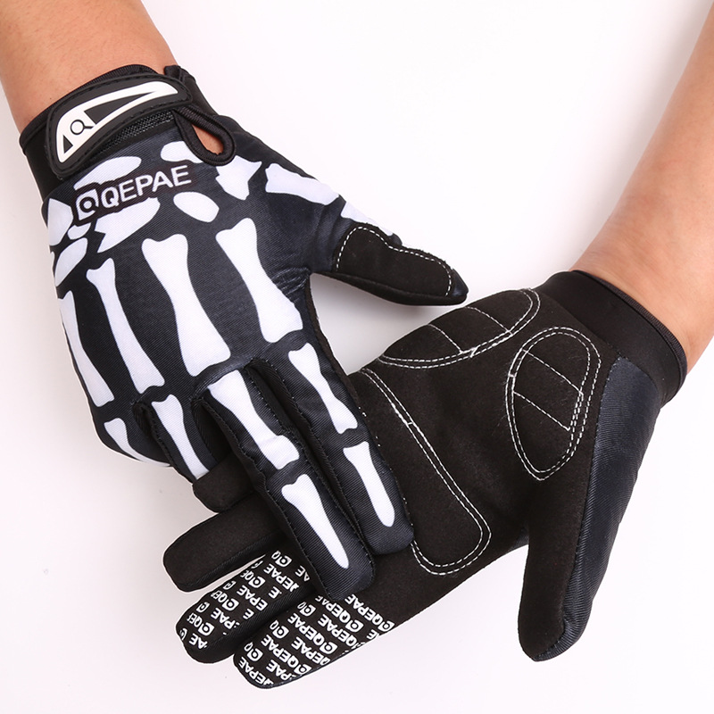 1 Paar Skelett-Fahrradhandschu – Cycling Gear Gifts Bewertung und Preis