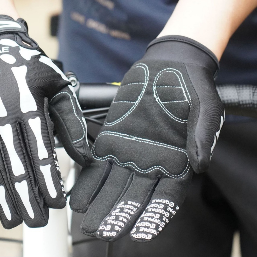 1 Paar Skelett-Fahrradhandschu – Cycling Gear Gifts Bewertung und Preis